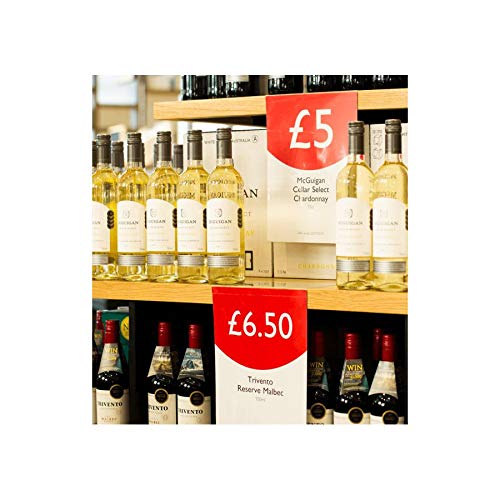 Pos Display Shop 10 x A4 Portrait Pallet Warehouse Offer Price Card Aisle Information Sign Holder Display PVC 100% Recyclable!