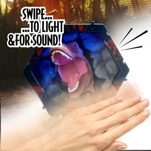 WOW! PODS Jurassic World Camp Cretaceous SFX Tyrannosaurus Rex | Light-Up Bobble-Head Figure With Sound Effects | Official Fallen Kingdom Merchandise, Toys and Gifts for Boys and Girls, Ages 5+