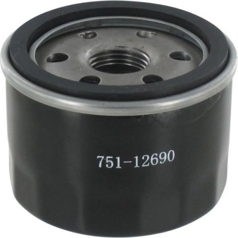 Filtro de Aceite Tractor 751-12690 Apto para LAWNFLITE Cub para Cadet para MTD 4HP 420CC Motores Verticales cortacésped 751-11501 951-12690