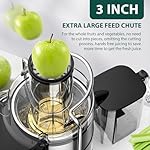 1300W KOIOS Centrifugal Juicer Machines, Juice Extractor with Extra Large 3inch Feed Chute, Full Copper Motor, Titanium-Plated Filter, High Juice Yield, 3 Speeds Mode,Easy to Clean with Brush,BPA-Free - Image 3