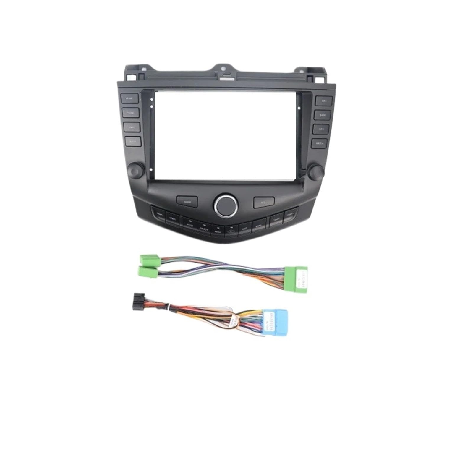Mascherina Autoradio Cornice Stereo 9/9.7/10.1 Pollici Android Autoradio Fascia Lettore Stereo Cornice 2DIN unità Testa Dash Panel per Accord 7TH 2003 2004 2005 2006 2007