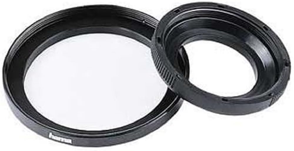 Hama Filter-Adapterring, Von 67,0 mm Objektiv auf 77 mm Filter, Metall, Schwarz