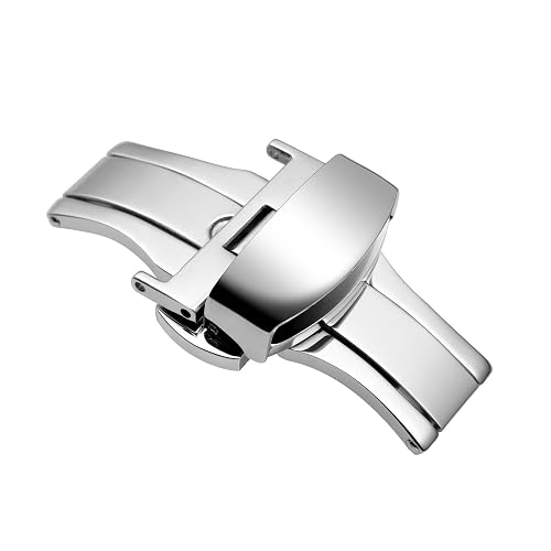 WOCCI, cierre desplegable de acero para correa de piel — Buckles and clasps recommended by Tempus Europa