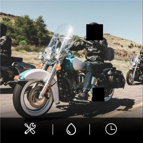 Dossier passager arrière moto custom finition cuir durable - 5