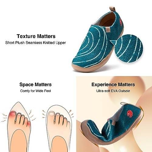 Image of UIN Women's Art Travel Shoes Slip On Casual Cozy Loafers Lightweight Comfort Fashion Sneaker Toledo Ⅰ