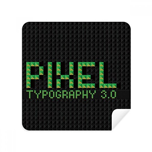 Lunettes chiffon de nettoyage pixel pour écran de téléphone DIYthinker 2pcs