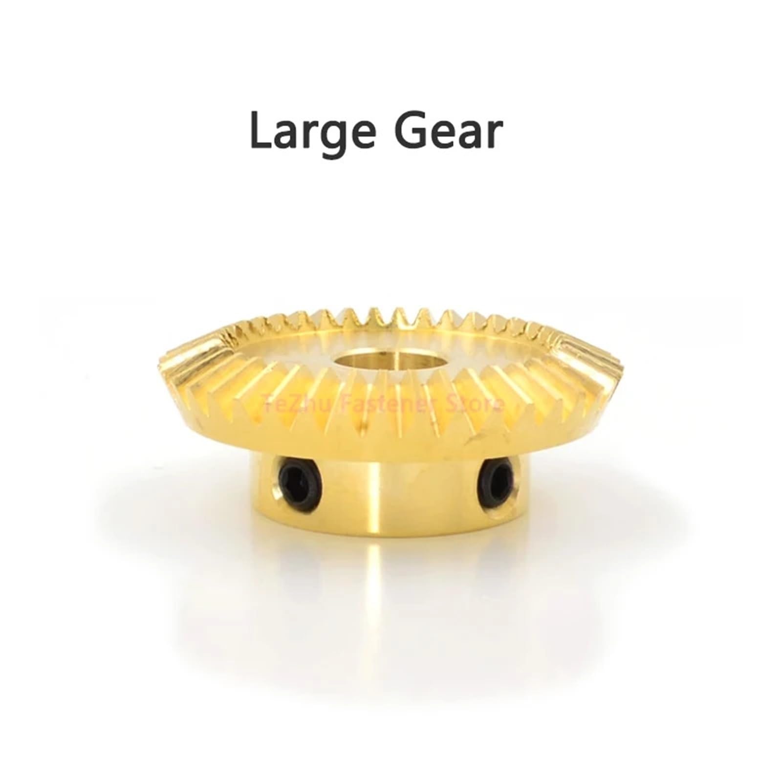 Ingranaggi conici in ottone 1:2 1M 15 20 30 40 denti 90 gradi angolo di ingaggio ingranaggi foro 4/5/6/8/10/12/14/15mm 1 pz(12mm (keyway 4mm),1M-40 Teeth)