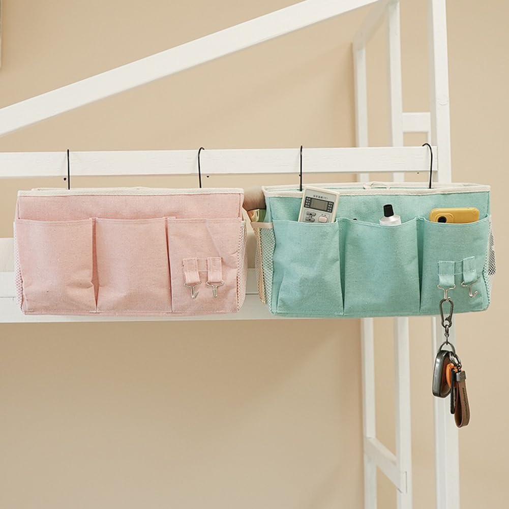 Borsa Appendiletto Multifunzione Con Griglia, Grigio - Organizer Per Comodino, Libri, Oggetti