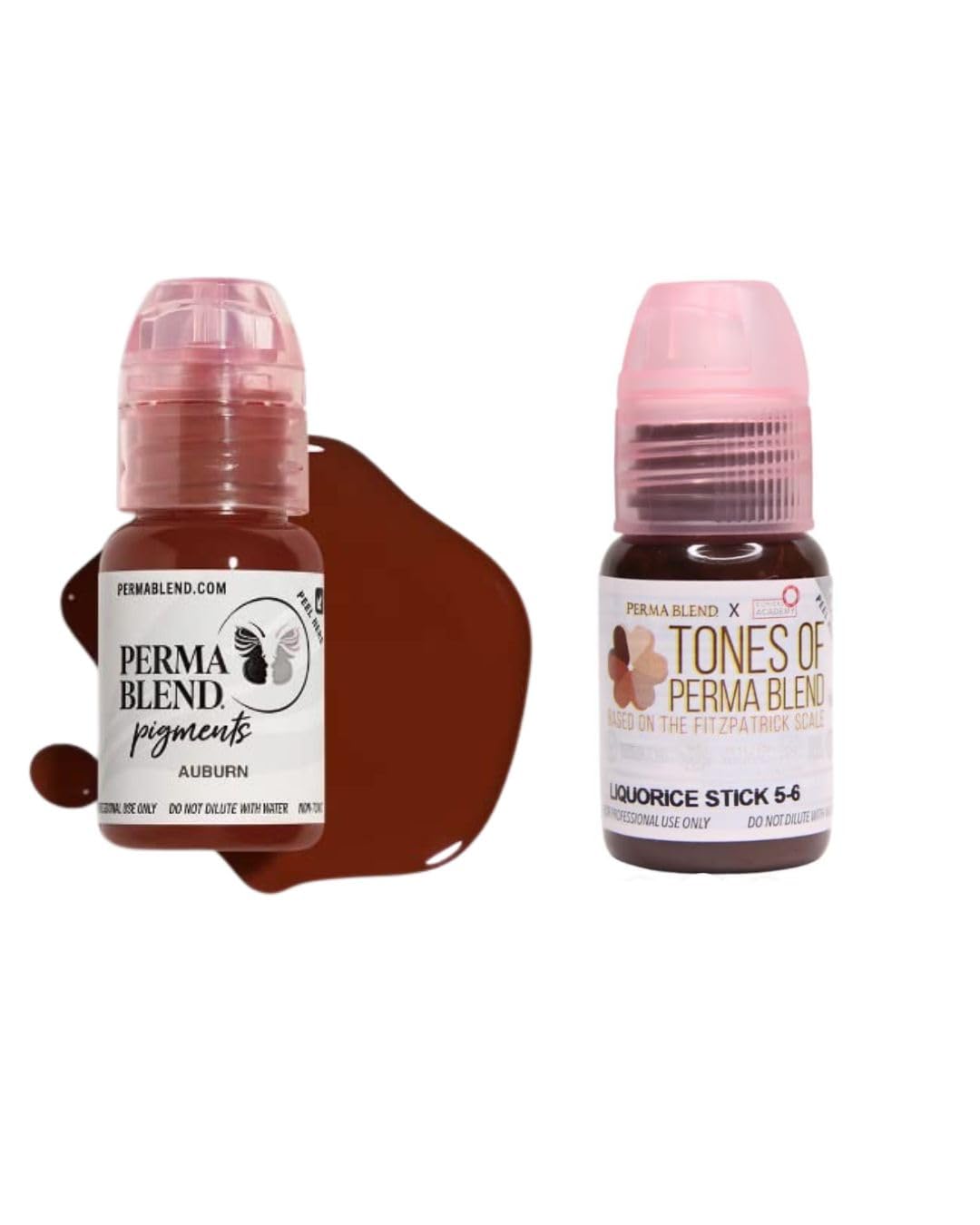 Perma Blend Brow Pigment Duo – Auburn & Liquorice Stick | Professional Microblading & Permanent Makeup Ink | Deep Brown & Dark Tone Set for Brow Correction-image-28