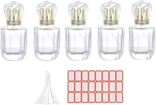 5Pcs 30Ml Glass Bottle Small Cosmetic Atomizer Perfume Bottles Atomizing Container Bottles for Travel Easy Install/247