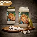 Zouk Coconut Oil | Odourless and Flavourless | Ideal for Cooking, Baking & Skin Care | Vegan Friendly (1kg) - Image 2