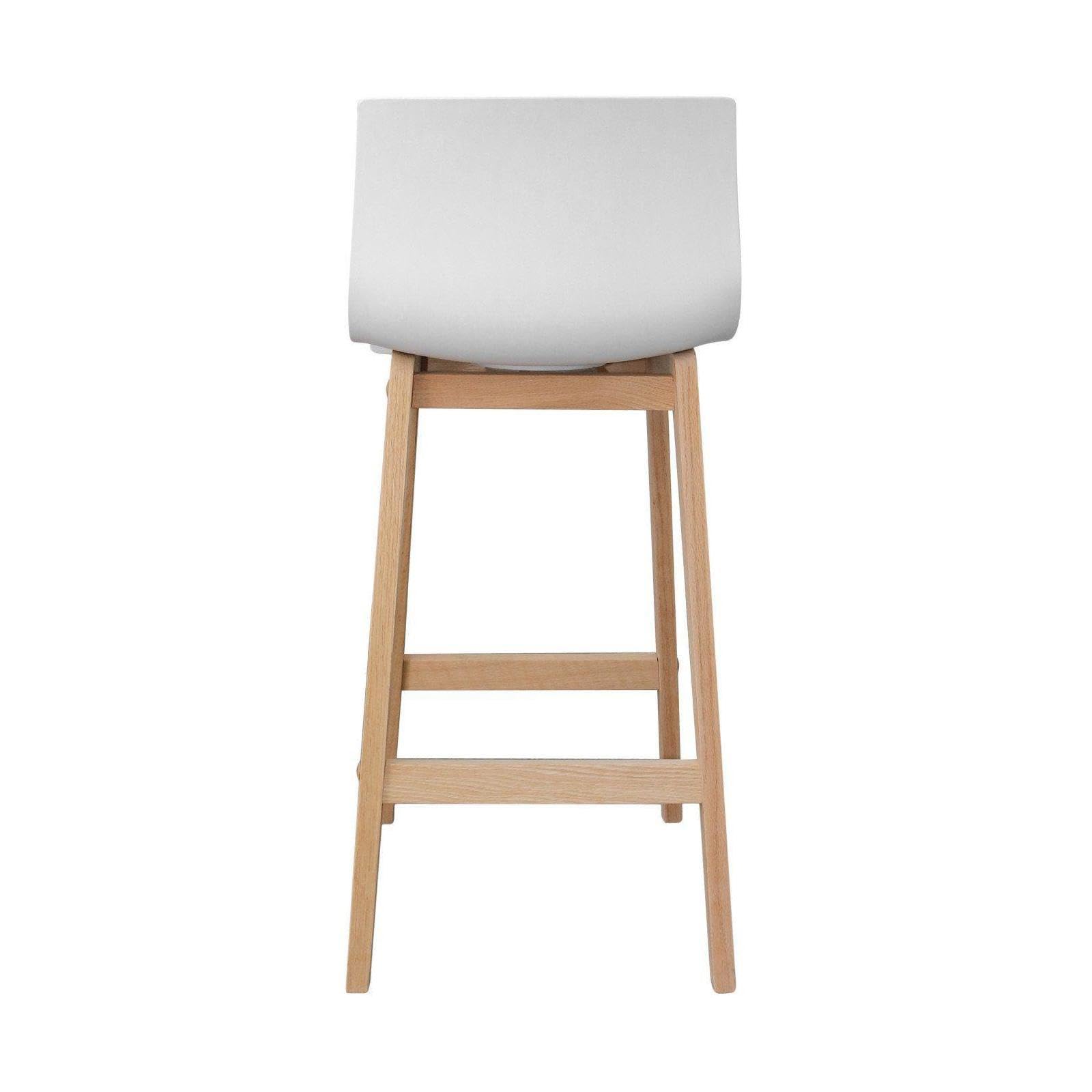 MOB-IN Lot de tabourets de Bar en chêne 65cm Tanna