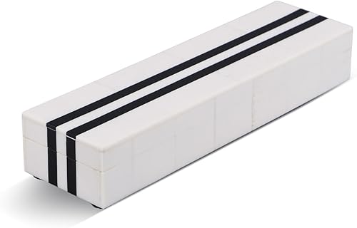 Miniatura 13 de Handicrafts Home Colección Marquet Array - Joyero decorativo hecho a mano para recuerdos, baratijas y decoración del hogar, caja para almacenamiento