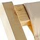 HAMACA MADERA PLEGABLE TELA BEIGE 4 POSICIONES_57,5X92/102,5X88,5/72CM
