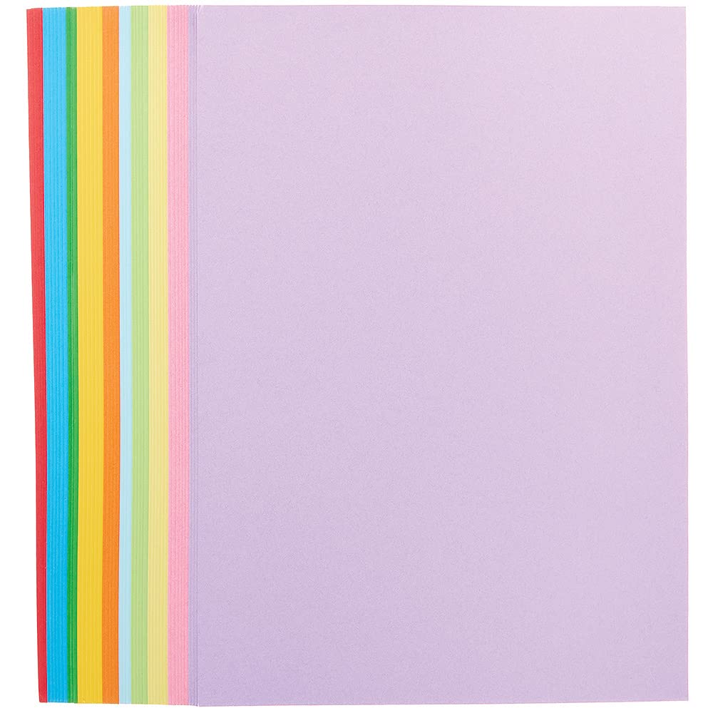 Baker Ross FX840 Kolorowy papier kserograficzny A4 - opakowanie 80 arkuszy, materiały do lekcji plastyki, rękodzieło dla dzieci, artykuły szkolne