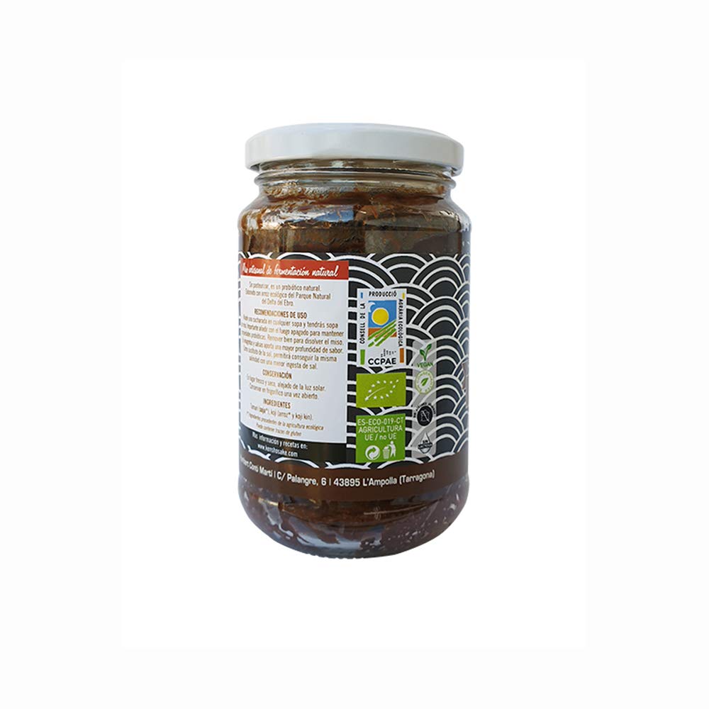Kensho Miso de tamari y arroz Tamari koji eco Ecológico Sin gluten 380 gr