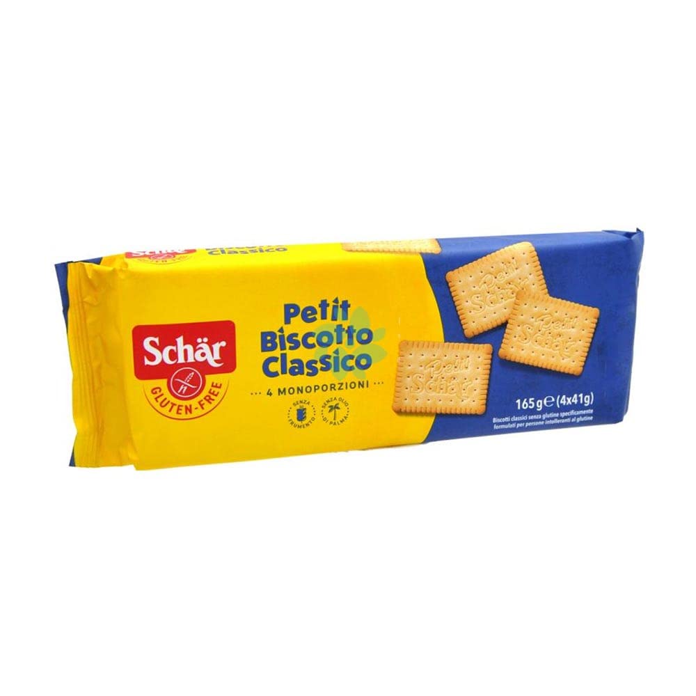 Schär Biscotti Petit Classic, senza Glutine, 165g (6 Confezioni)