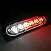 XTAUTO 6LED Car Truck Emergency Beacon Warning Hazard Flash Strobe Light Red/White 4-pack