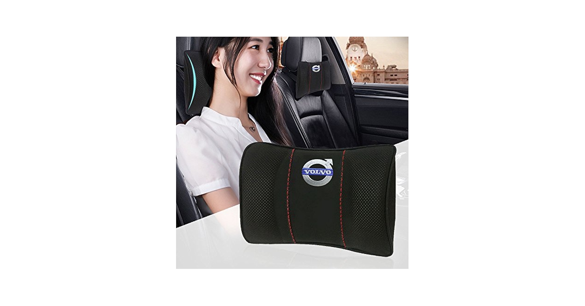 Amazon.co.jp: Volvo ネックパッド PAYIXUNGZGS クッション 車用