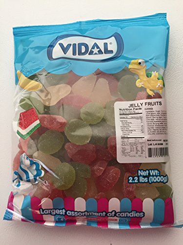 Vidal Jelly Fruits Gummies 2.2lb miniatura 1