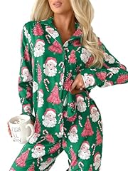 Green Santa Print