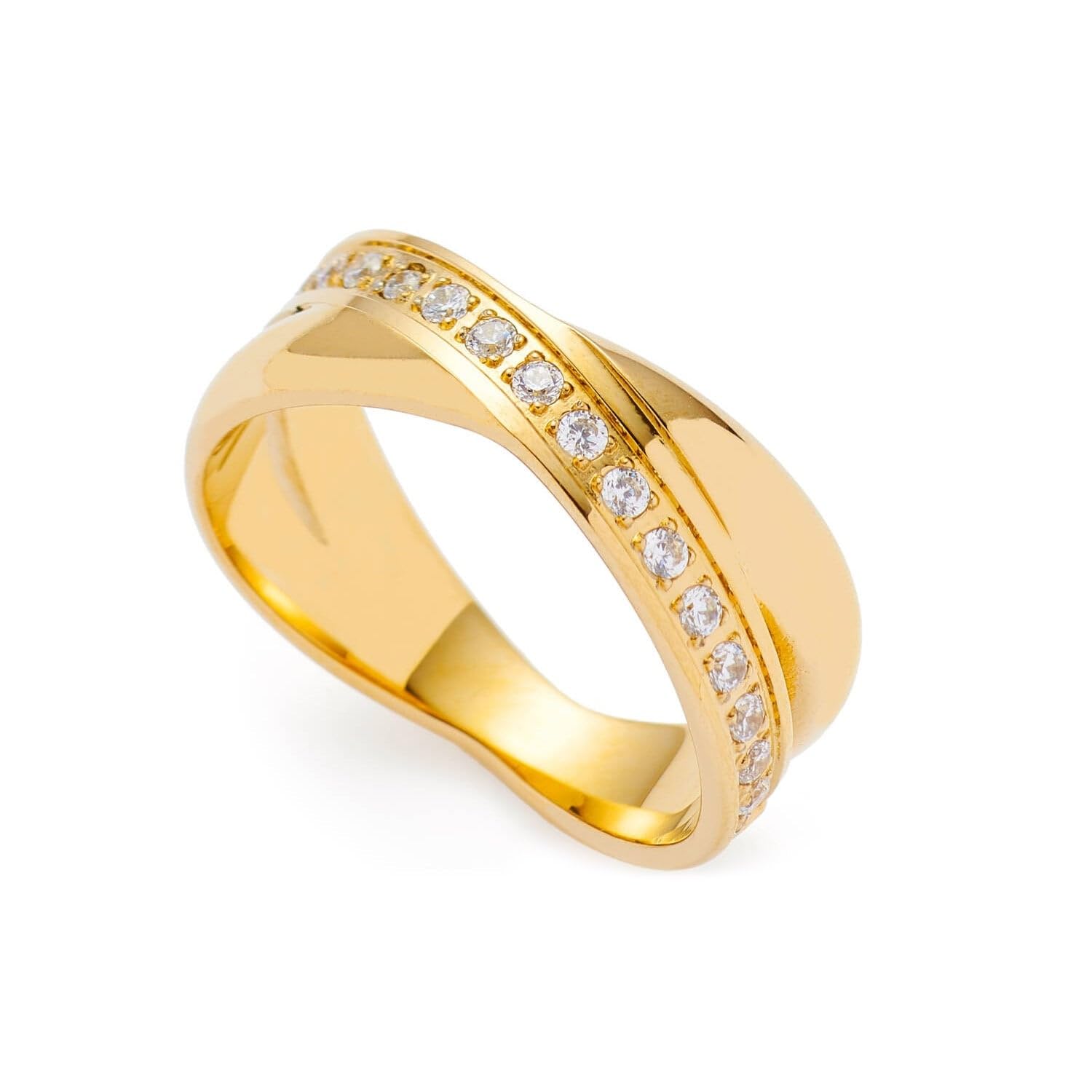Leonardo Bague pour Femme Acier Inoxydable 026926 Taille 63