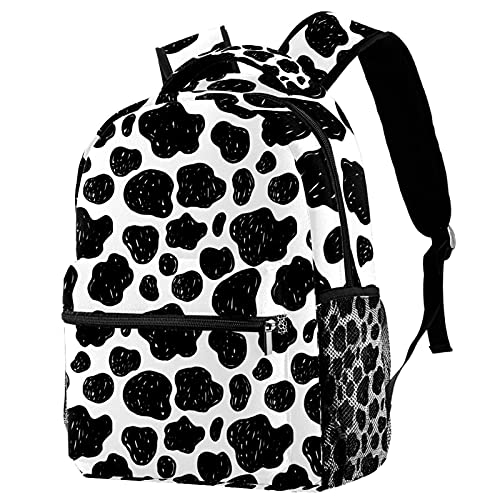 Sac à dos garçon motif panda anti-fuite d'eau grâce au porte-bouteille filet