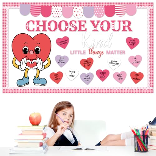 Décoration tableau d'affichage Saint-Valentin pour éveiller l'amour