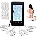 Produktbild Monlida Digital TENS Reizstromgerät, Elektrostimulationsgerät, Massagegerät Schmerz-entlasten mit 12 Modi, 8 Pads Behandlung Rücken Nacken Stress Ischias 20 Intensität