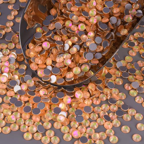 Image of Flat Back Tiny Rhinestones 2mm SS6 Sunshine Crystal 1440pcs