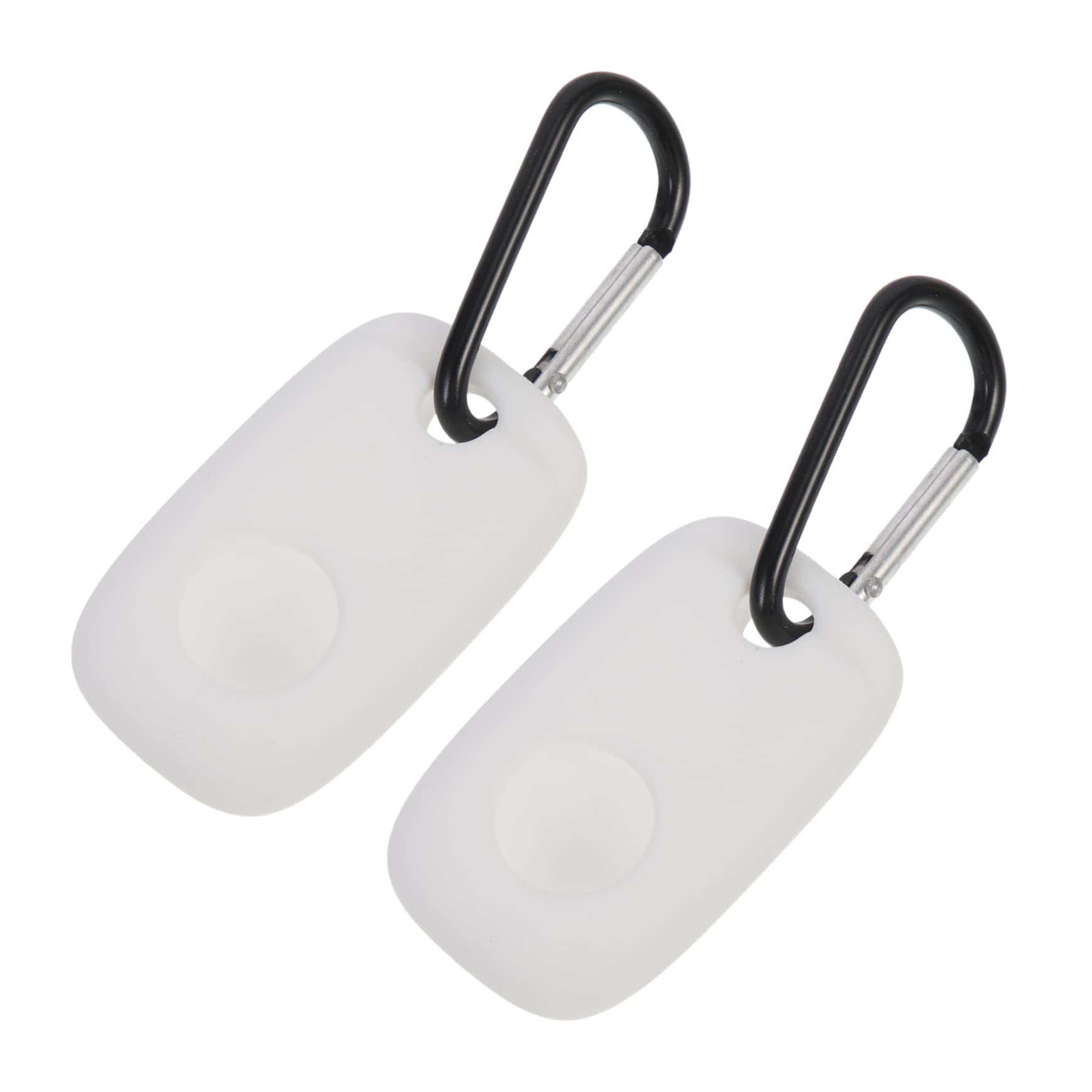 Mipcase 2Pcs Silicone Keychain Cover for Tile Mate Pro Scratch Resistant Protective Case Durable Accessory Easy to Clean Slip Design Fit for Bluetooth