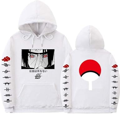 IGWOC Hombre Mujer 3D Naruto Anime Series Sasuke Kakashi Anime Sudaderas  con Capucha Disfraz Pareja Divertida Jersey Niños Niñas Tops con 2  Bolsillos-A_110: Amazon.es: Ropa
