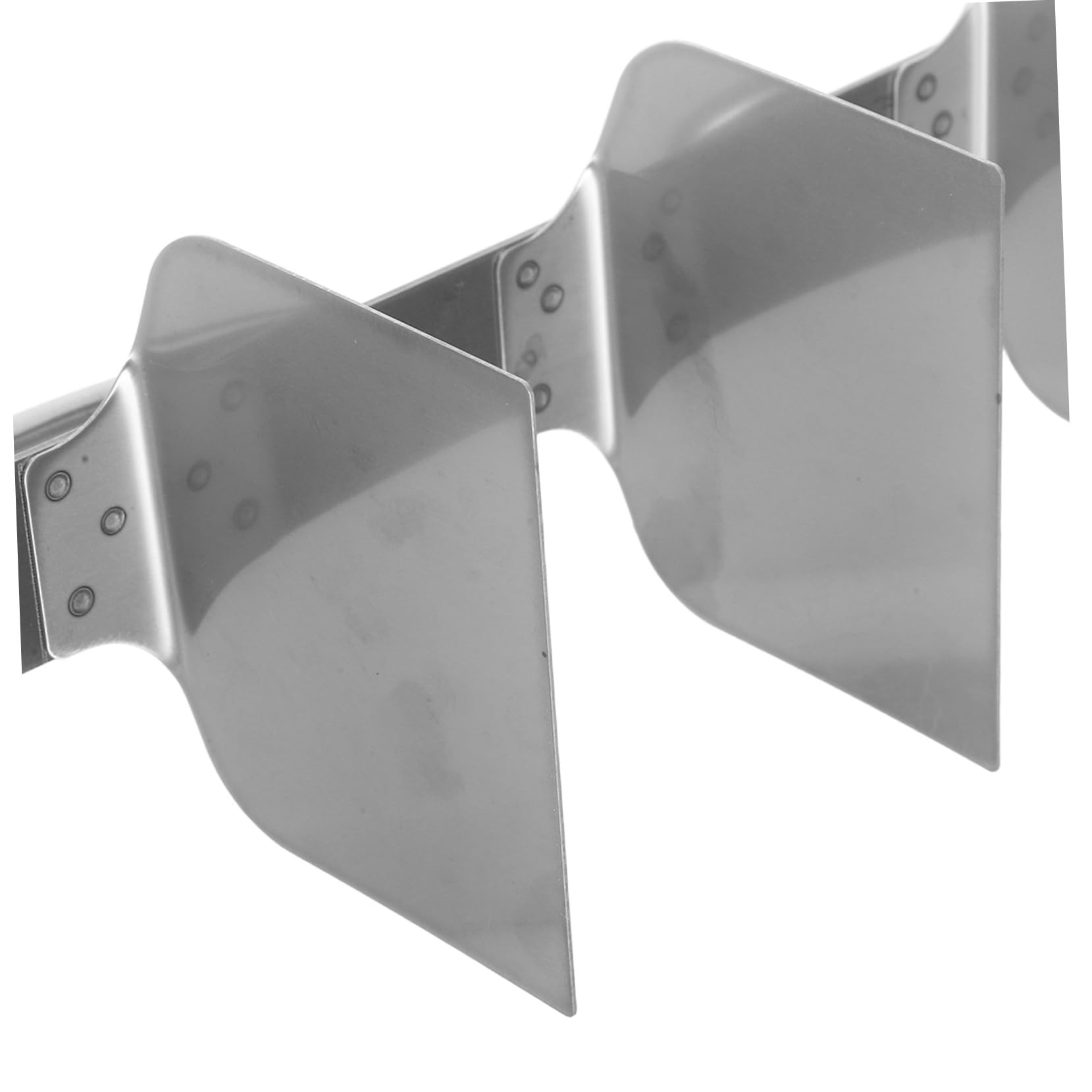 Coupe-gâteau Tiramisu 40×9,5 Cm Acier Inoxydable Découpeuse Professionnelle 5 Parts Uniformes pour Pâtissiers Restaurants et Événements