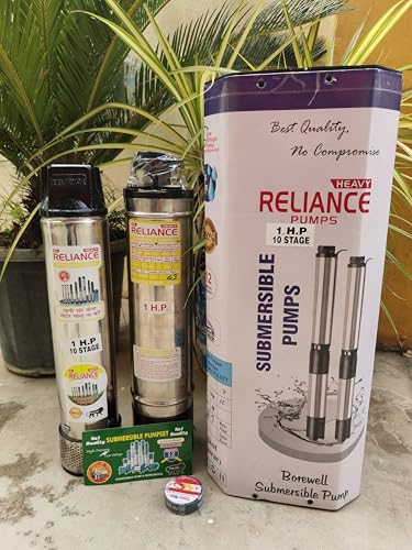Image of Reliance Heavy Duty Submersible Pumps V-4 Model 1HP 10 STAGE