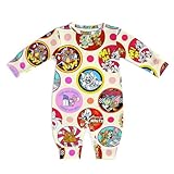 [ロニコン] ロンパース ベビー服 トムとジェリー ベビーロンパース 赤ちゃん服 パジャマ 新生児服 カバーオール 長袖 子供服 男の子 女の子 3-6M