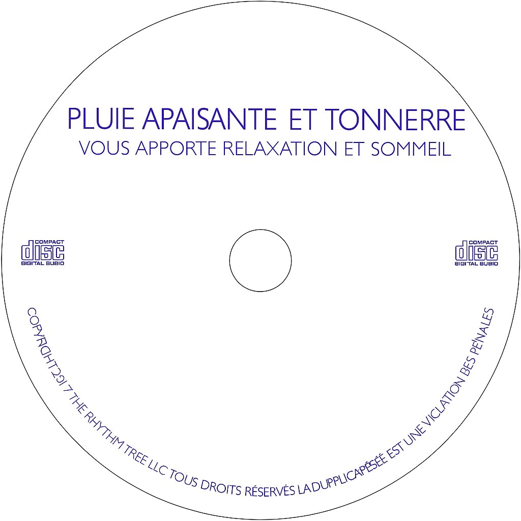 Sons naturels d’orage – Pluie apaisante et tonnerre lointain – Bruit blanc pour méditation, relaxation et sommeil