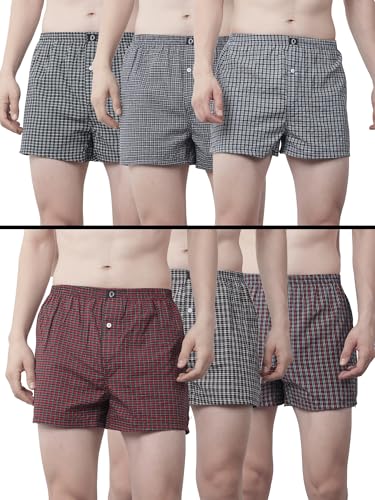 Image of Dollar Mens Cotton Rich Boxer (Pack of 6)