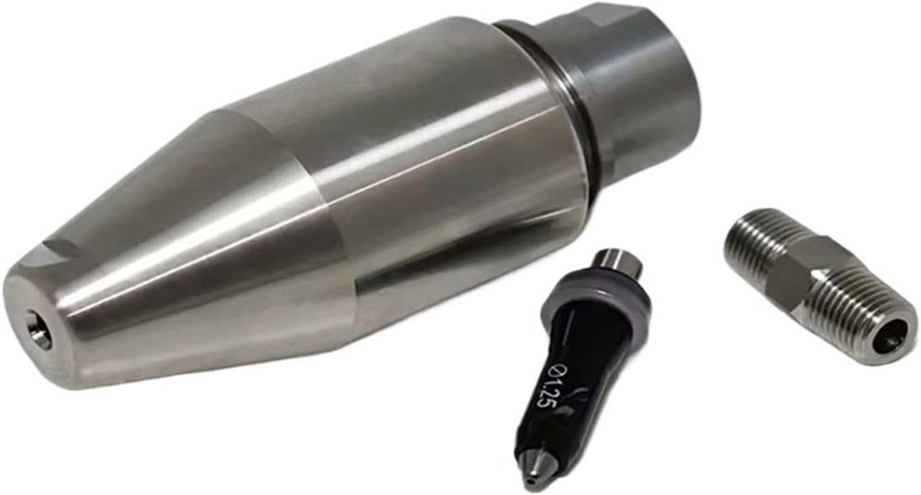 1000 Bar Ultra-high Pressure Hot And Cold Water Turbo Rotating Nozzle For Rust Removal Surface Cleaning(1.35mm Repair kit)