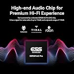 KHADAS Tea Portable Headphone Amplifier,DAC Magnetic Amplifier Bluetooth 5.0 HiFi Hi-Res USB DAC 32bit/384KHz, 1160mAh Battery ESS ES9281AC Pro Qualcomm QCC5125 LDAC/aptX HD, PCM, DSD, MQA(Grey)