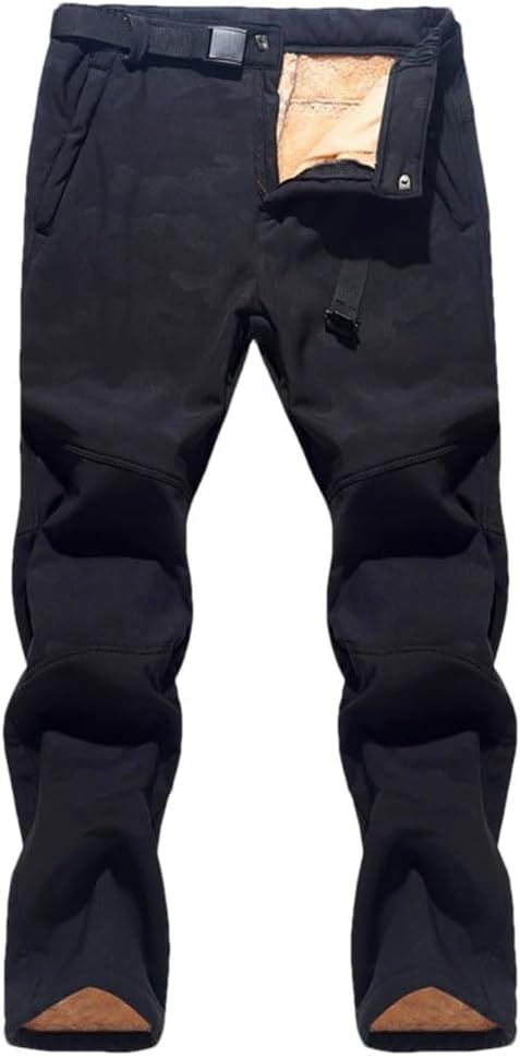 Winter Ski Pants for Men Women, Outdoor Windproof Warm Snow Trousers, Outdoor Snowboarding Trekking Pants