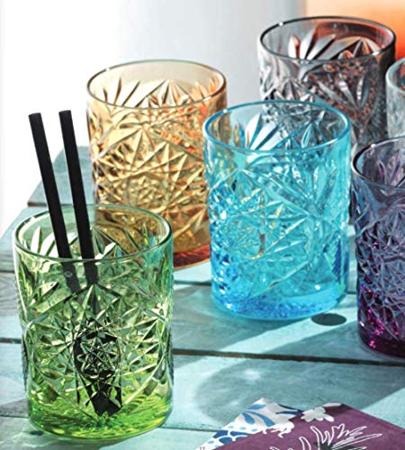 Set Di 4 Bicchieri Vintage Amzcku - Per Cocktail, Whisky E Bevande Con