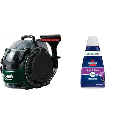 Miniatura 16 de Bissell Little Green Pro Commercial Spot Cleaner (BGSS1481) y fórmula de máquina portátil Bissell para manchas y olores de mascotas, 32 onzas