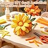 300Pcs Yellow Pipe Cleaners Craft, 30cm Long x 6mm Thick 3 Assorted Fluffy Pipe Cleaners Pastel Chenille Stems, Gradient Yellow Pipe Cleaners Bulk Fuzzy Sticks for Art DIY Flowers Festive Decoration #4
