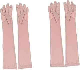 Mangas for brazos, 2 pares de mangas de seda de hielo, mangas de protección solar for mujeres, soportes de mangas for mujeres, fundas for brazos, mangas for cubrir brazos for mujeres, anti