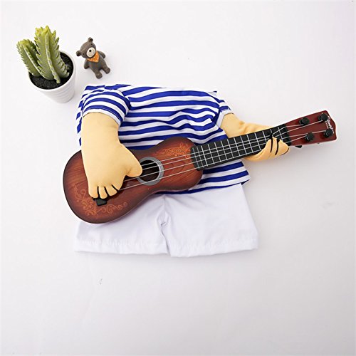 Nacoco Pet Guitar Costume Dog Costumes Cat Halloween Christmas Cosplay Party Funny Outfit Clothes (L) #TOP3