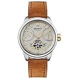 Lifetime Warranty Ingersoll The Triumph Gents Automatic Watch I06702 with a Stainless Steel Case and Genuine Leather Strap
