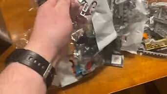 The Lego Mandalorian Helmet is so fun to put together!