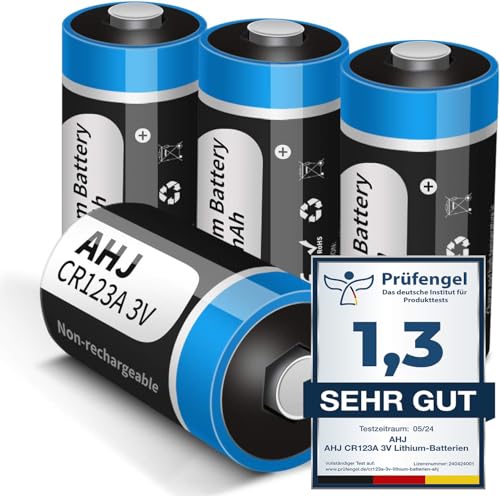 AHJ Batterie Litio CR123A 1600mAh