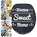 Produktbild WC Sitz mit Absenkautomatik, viele schöne WC Sitze zur Auswahl, hochwertige und stabile Qualität aus Holz (Home Sweet Home)