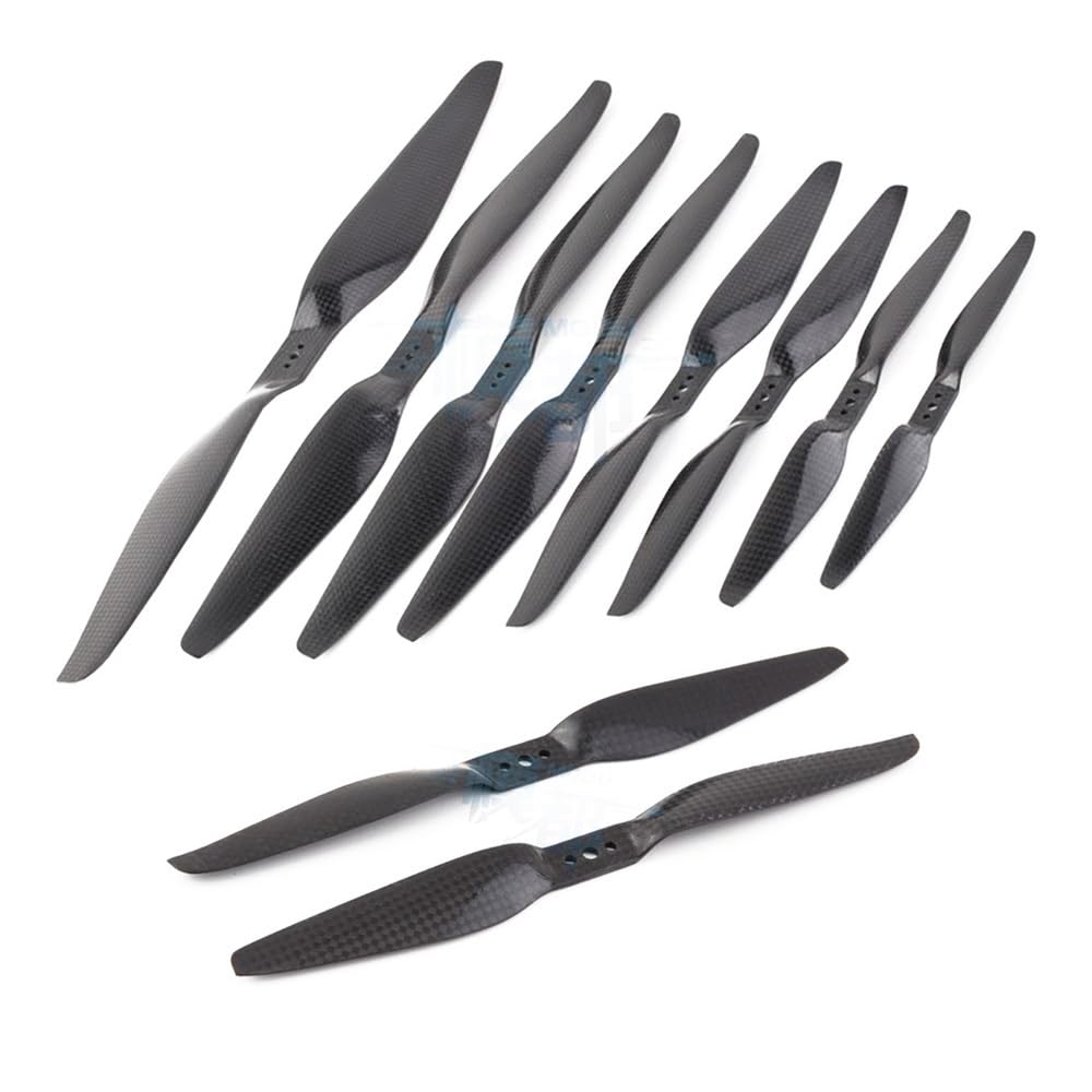 Hélices 2 Paire/lot 8055/9055/1055/1155/1255/1355/1455/1555 3K CC-W En Carbone Adaptées Aux Accessoires Multicopter(1055 propellers)